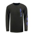 Detroit Pistons DET 313 Long Sleeve T-Shirt in Black - Front View