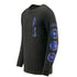 Detroit Pistons DET 313 Long Sleeve T-Shirt in Black - Left View