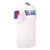 Pro Standard Pistons Dip Dye Embordered T-Shirt in White - Right View