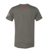 Pistons Military Hoops for Troops T-Shirt in Gray - Back View