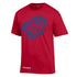 Pistons GT Champion NBA 2K League T-shirt in Red - Front View