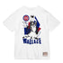 Mitchell & Ness Pistons Ben Wallace Hall of Fame T-shirt in White - Front View