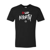 Pistons D-Up North Script T-shirt