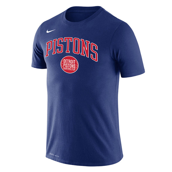 Nike Pistons Remix Edition Legend T-Shirt in Navy - Left View