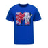 Junkfood Pistons x MTV T-Shirt in Blue - Front View