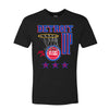 Pistons 'Detroit Up' T-Shirt in Black - Front View