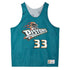 Mitchell & Ness Pistons Grant Hill Name & Number Reversible Mesh Tank Top in Blue - Front View