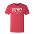 Pistons Statement Red DET T-Shirt - Front View