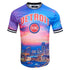 Detroit Pistons Pro Standard City Scape Tee in Blue - Front View