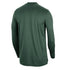 Detroit Pistons Nike City Edition 2022-23 Pregame Long Sleeve 313 T-Shirt in Green - Back View