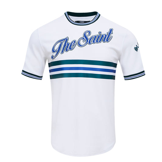 Pro Standard Pistons City Edition DK T-Shirt in White - Front View