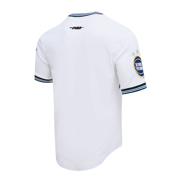 Pro Standard Pistons City Edition DK T-Shirt in White - Back View