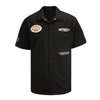 DETail Threads Pistons Garage Work Shirt in Black - Front View
