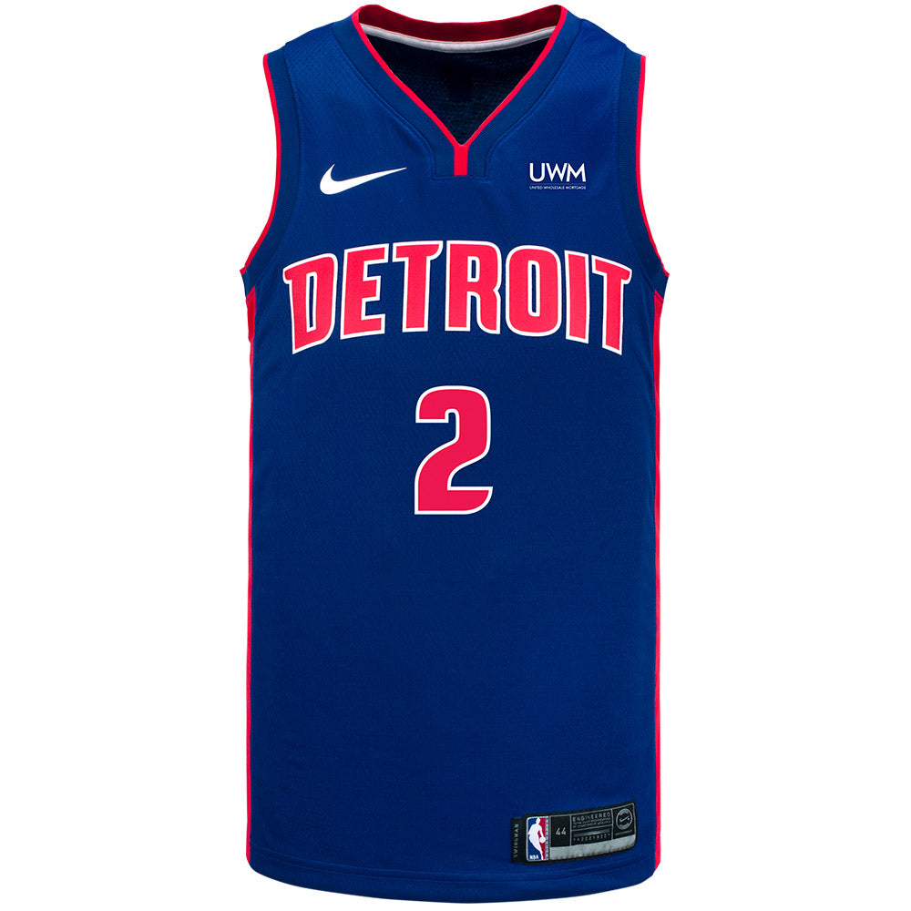 Cade Cunningham Detroit Pistons Nike Classic Edition Swingman Jersey Men  Medium