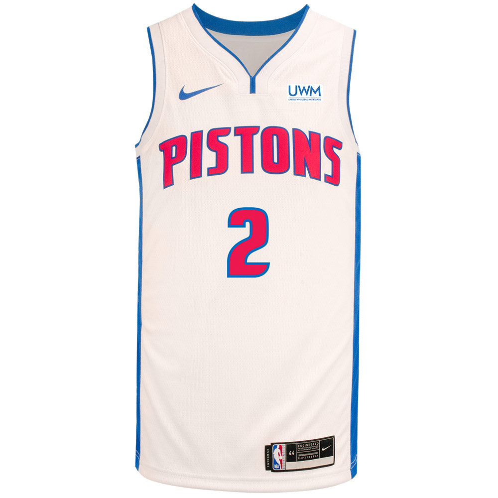 Fanatics Authentic Cade Cunningham Detroit Pistons Autographed Nike White Association Swingman Jersey with 2021 #1 Draft Pick Inscription