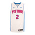 Cade Cunningham Nike Youth Association Swingman Jersey in White - Front View