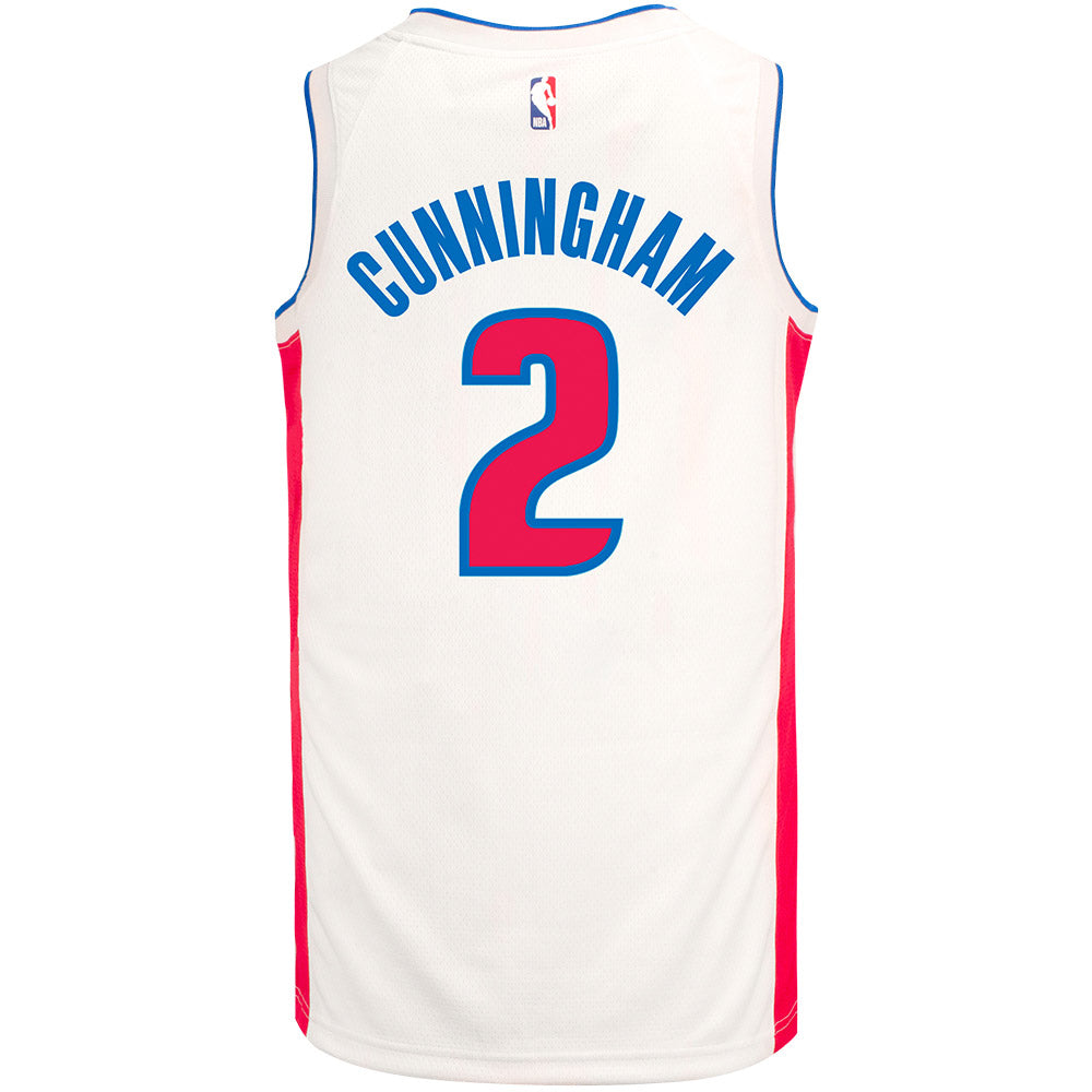Cade Cunningham Detroit Pistons Nike Classic Edition Swingman Jersey Men  Medium
