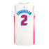 Cade Cunningham Nike Youth Association Swingman Jersey in White - Back View