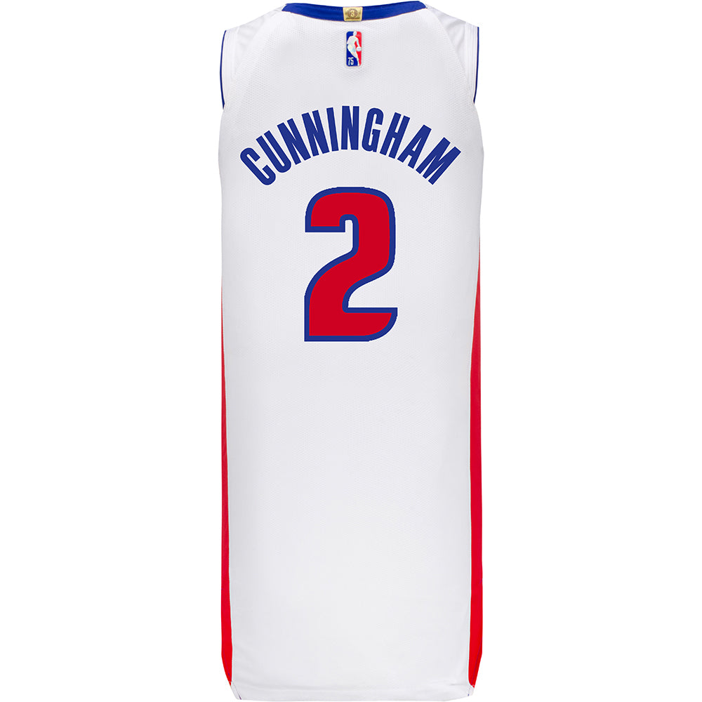 New L Nike Detroit Pistons Cade Cunningham Classic Edition