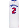 Cade Cunningham Nike Authentic Association Jersey in White - Back View