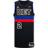 Cade Cunningham Jordan Brand Statement 22-23 Swingman Jersey in Black - Front View