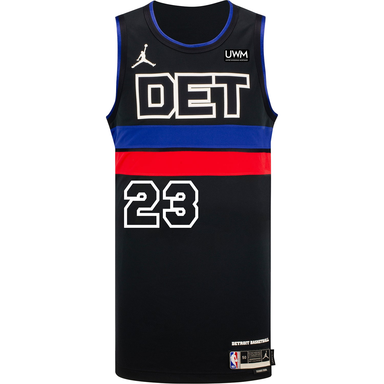 JADEN IVEY Autographed Detroit Pistons White Nike Swingman Jersey