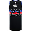 Jaden Ivey Jordan Brand Statement 22-23 Swingman Jersey in Black - Back View