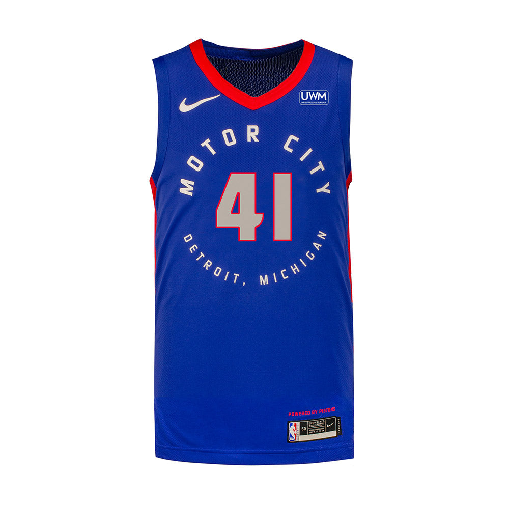 Saddiq Bey Detroit Pistons Fanatics Branded 2021/22 Fast Break Replica  Jersey - Icon Edition - Blue