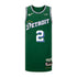 Cade Cunningham Nike Youth City Edition 22-23 Swingman Jersey in Green - Front View