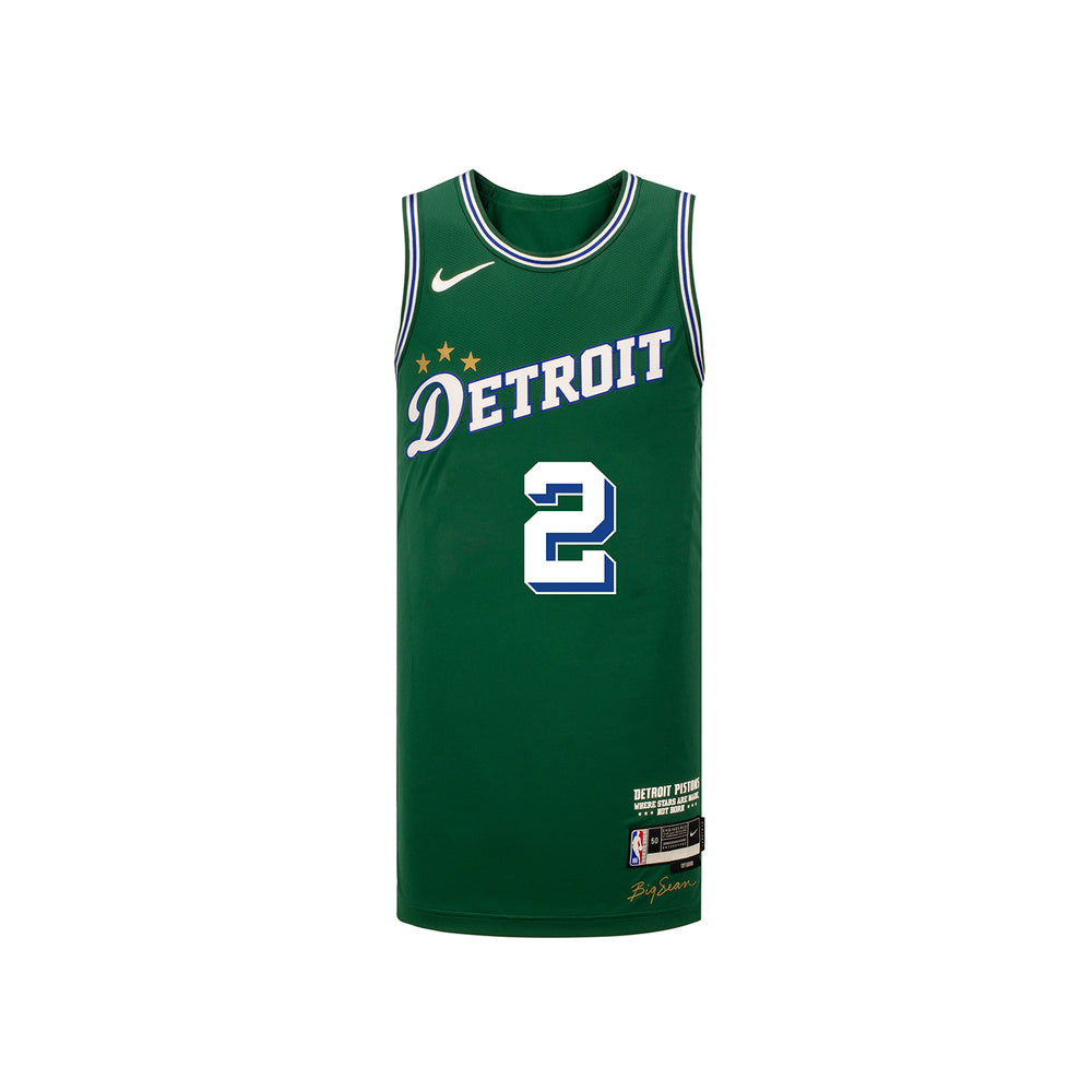 Unisex Nike Green Detroit Pistons 2022/23 Swingman Custom Jersey - City Edition Size: Large
