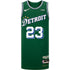 Jaden Ivey Nike City Edition 22-23 Swingman Jersey in Green - Front View