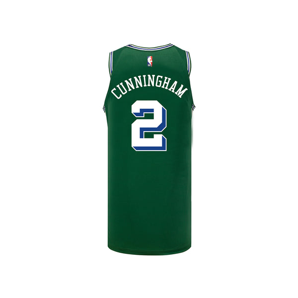 Cade Cunningham Nike Toddler City Edition 22-23 Swingman Jersey in Green - Back View