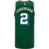 Cade Cunningham Nike City Edition 22-23 Swingman Jersey in Green - Back View