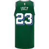 Jaden Ivey Nike City Edition 22-23 Swingman Jersey in Green - Back View