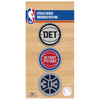 Detroit Pistons 3 Pack Patch Pin Set
