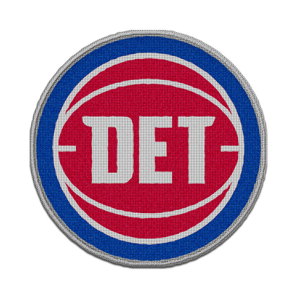Detroit Pistons DET Patch - Front View