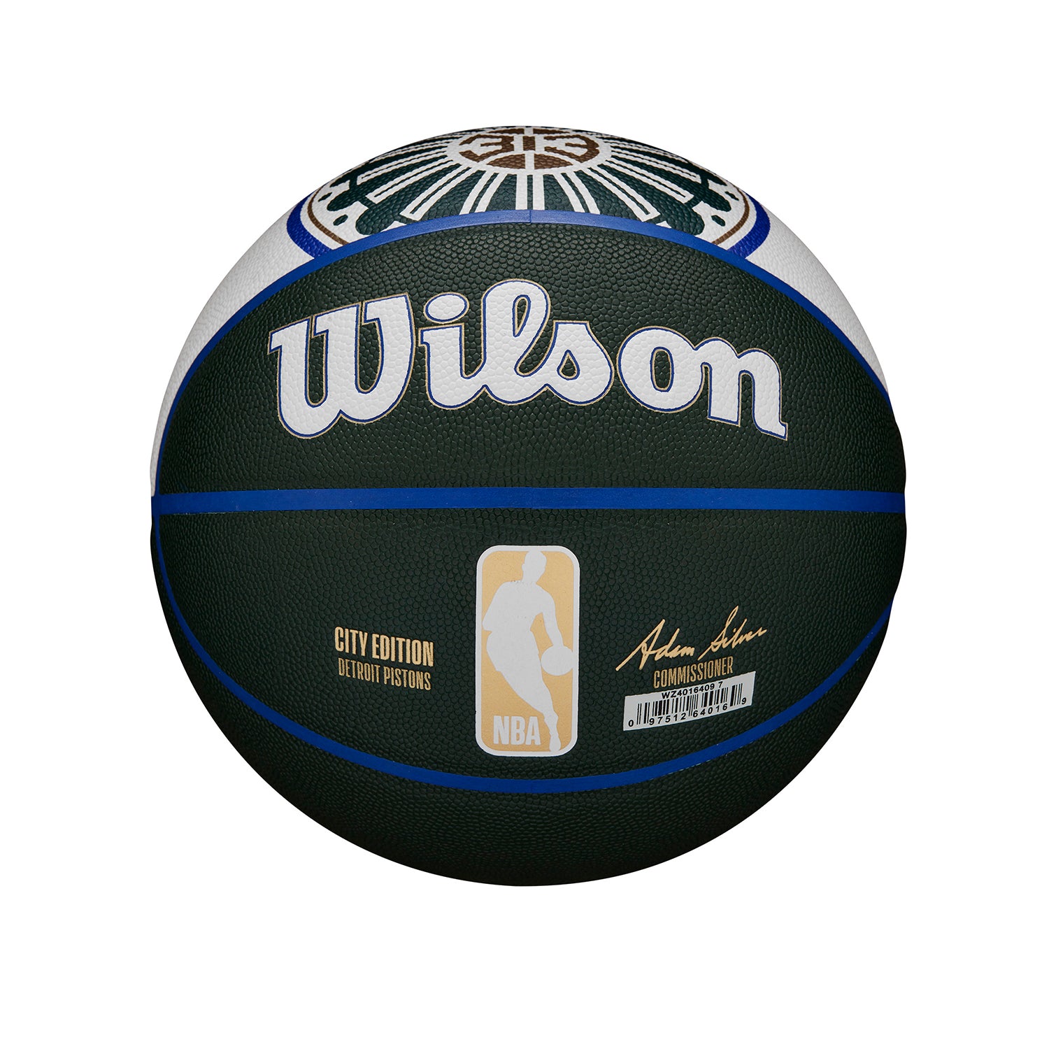 Wilson 2022-23 City Edition Detroit Pistons Full-Sized Basketball