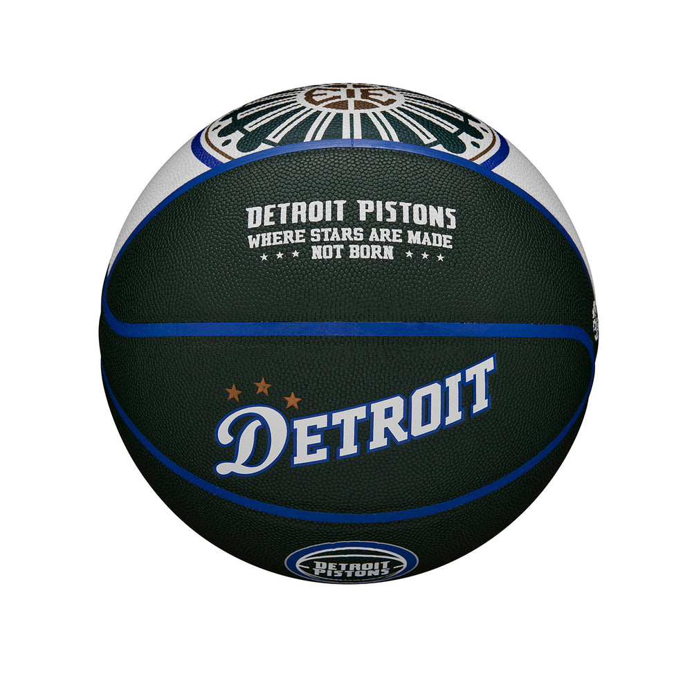 Detail Threads Detroit Pistons City Edition 2022-23 The Saint Long Sleeve T-Shirt / X-Large