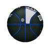 Wilson Pistons 2022-2023 City Edition Collector's Basketball in Black - Side View