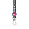 FreshPawz Pistons Leash in Black - Close Up View of Clasp