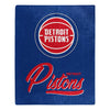 Northwest Pistons Raschel Plush Throw