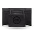 Detroit Pistons Trifold Black Wallet - Front and Inside View