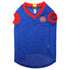 Detroit Pistons Pet Jersey in Blue - Front View