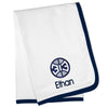Detroit Pistons 313 Personalized White Blanket