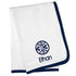 Detroit Pistons 313 Personalized White Blanket - Front View