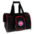 Detroit Pistons Black Pet Carrier - Front View