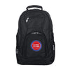 Detroit Pistons 19" Black Premium Laptop Backpack