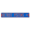 Detroit Pistons Steel Detroit Pistons Ct Street Sign