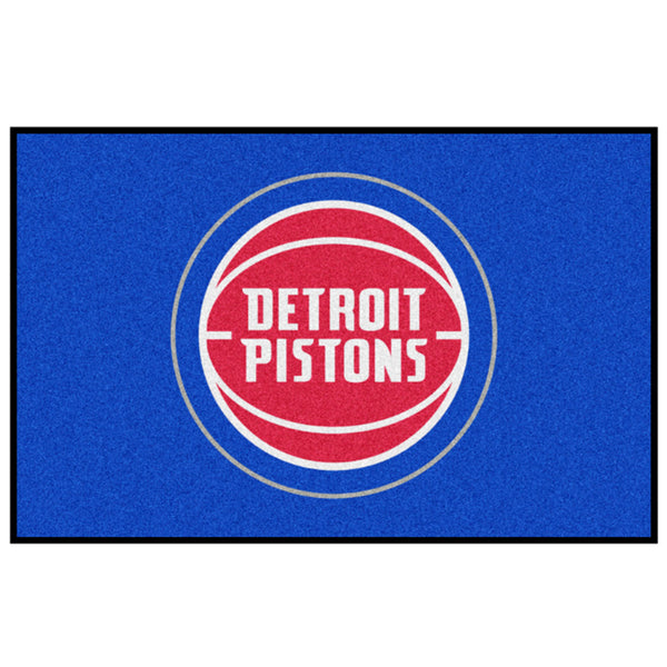 Pistons Starter Mat in Blue - Front View