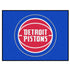 Pistons All-Star Mat in Blue - Front View